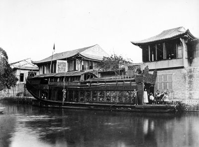 Blomsterbåd, Canton, ca. 1880